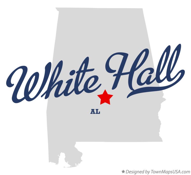 Map of White Hall Alabama AL