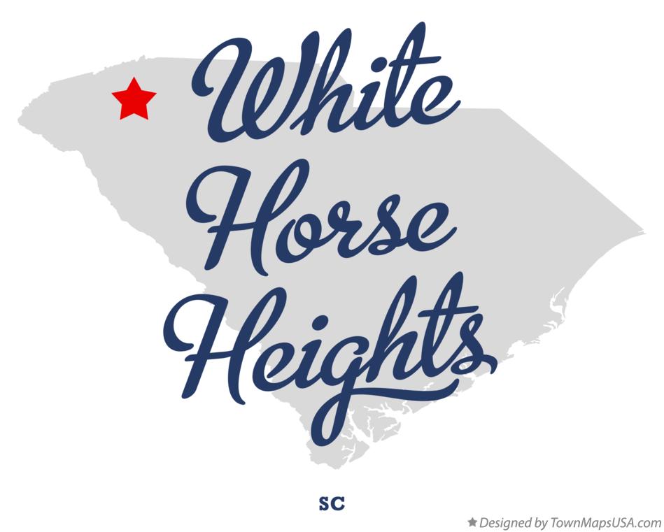 Map of White Horse Heights South Carolina SC