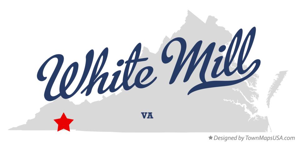 Map of White Mill Virginia VA