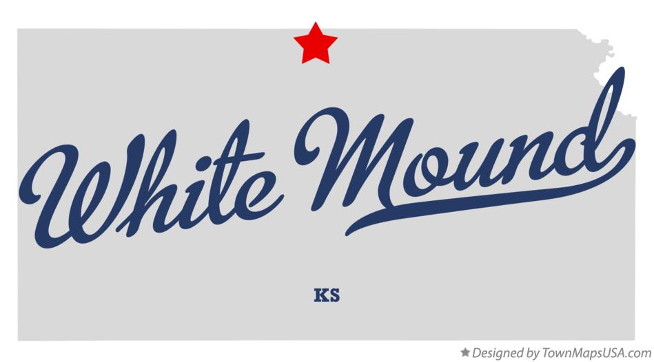 Map of White Mound Kansas KS