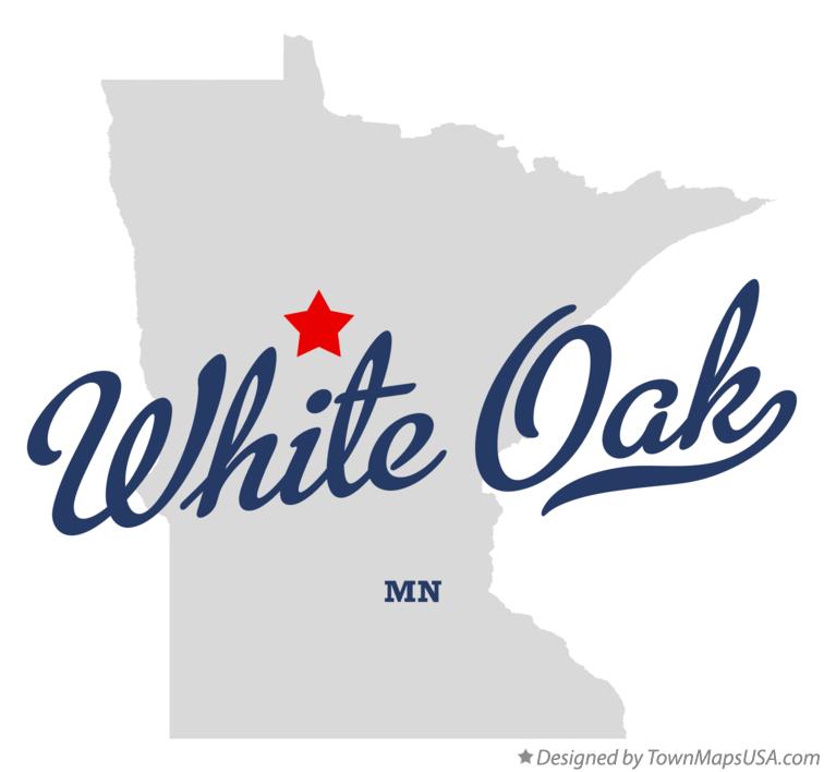 Map of White Oak Minnesota MN