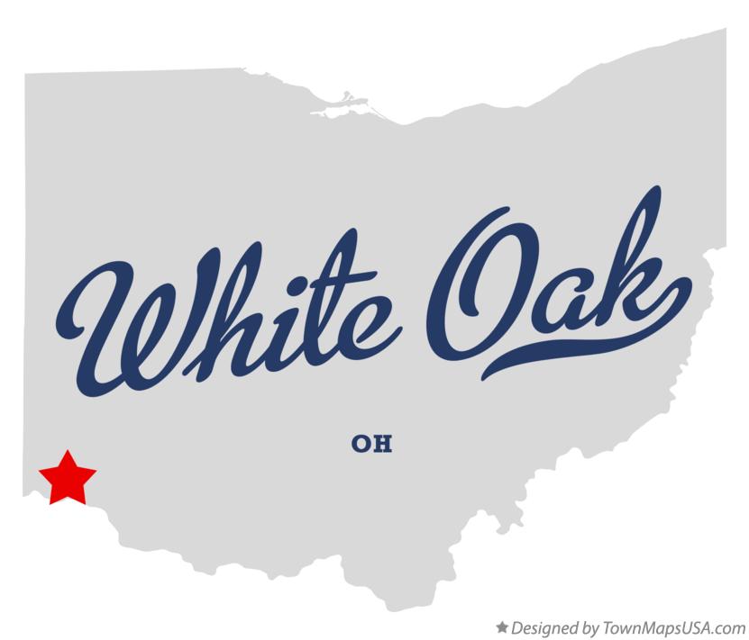 Map of White Oak Ohio OH