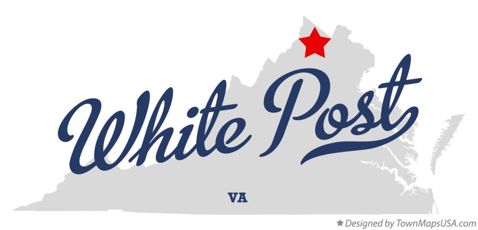 Map of White Post Virginia VA