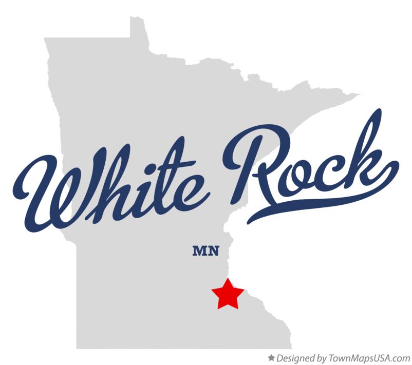 Map of White Rock Minnesota MN