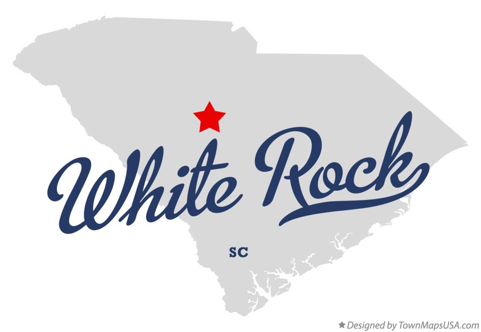 Map of White Rock South Carolina SC