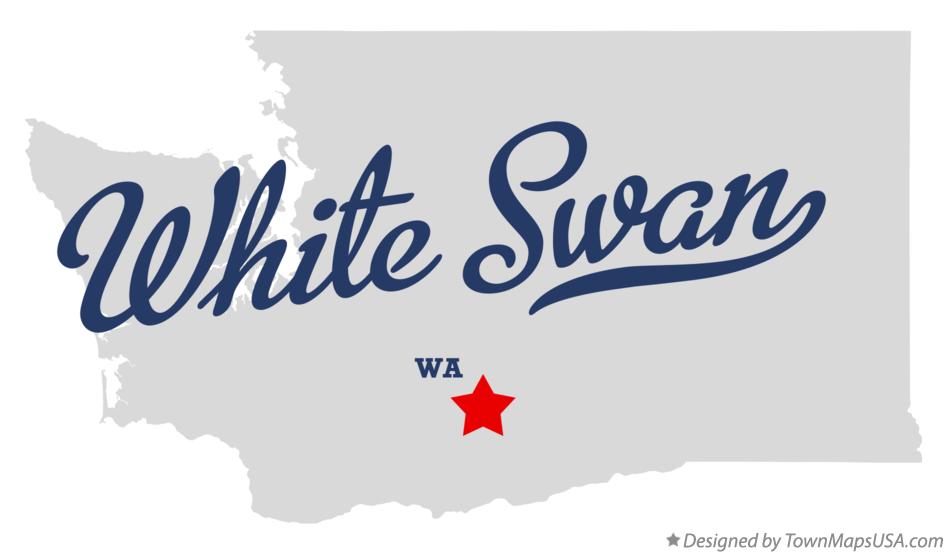 Map of White Swan Washington WA