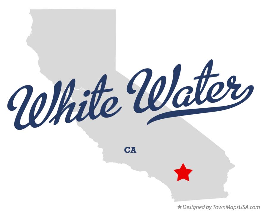 Map of White Water California CA