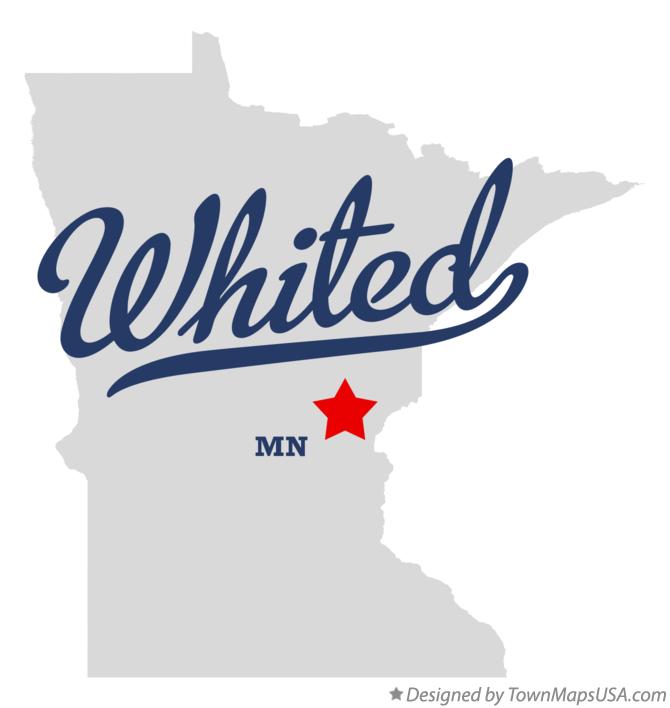 Map of Whited Minnesota MN