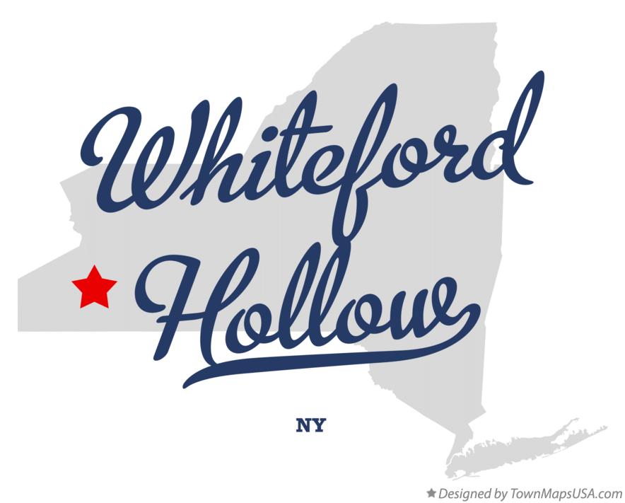 Map of Whiteford Hollow New York NY