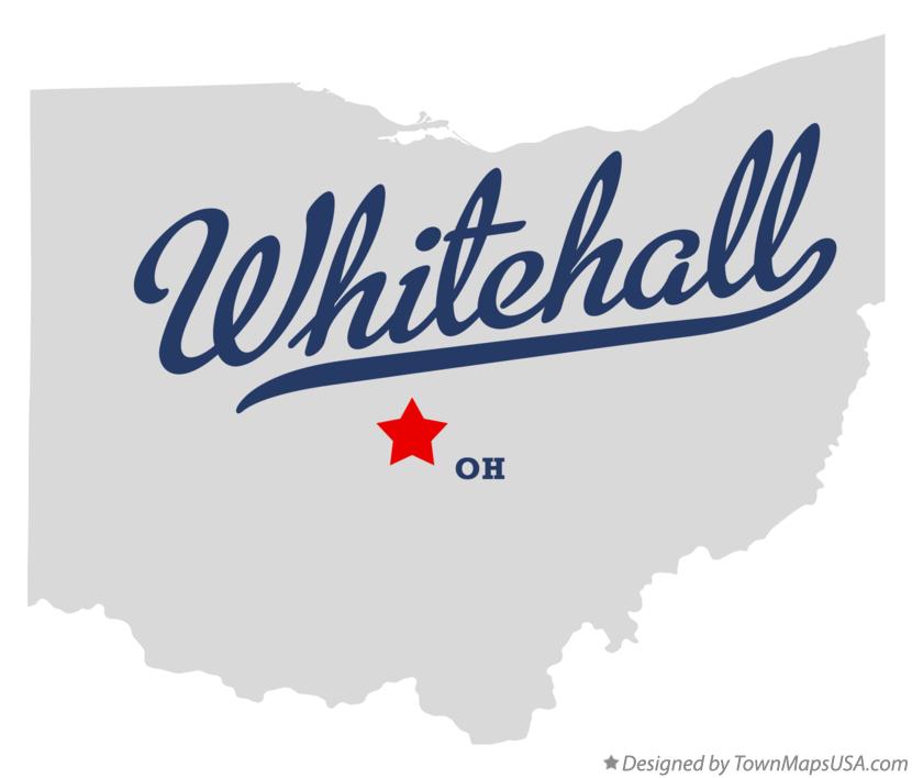 Map of Whitehall Ohio OH