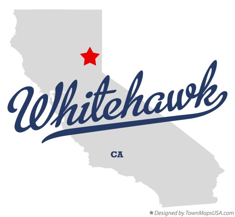 Map of Whitehawk California CA