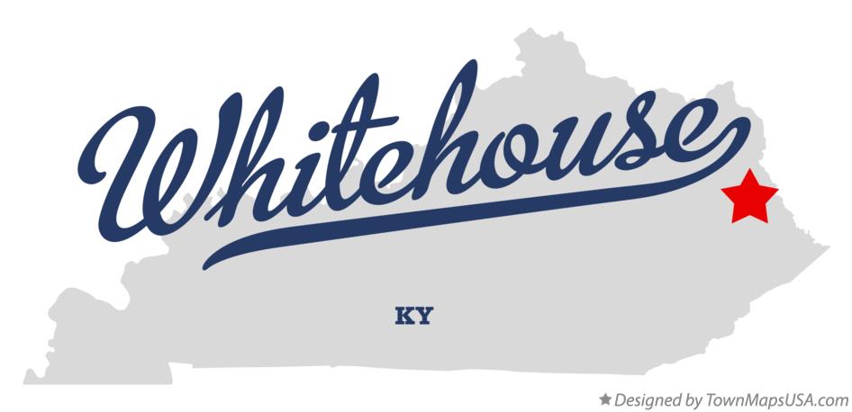 Map of Whitehouse Kentucky KY