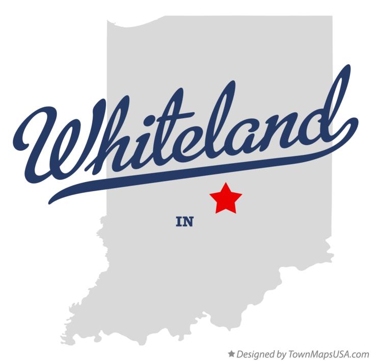 Map of Whiteland Indiana IN