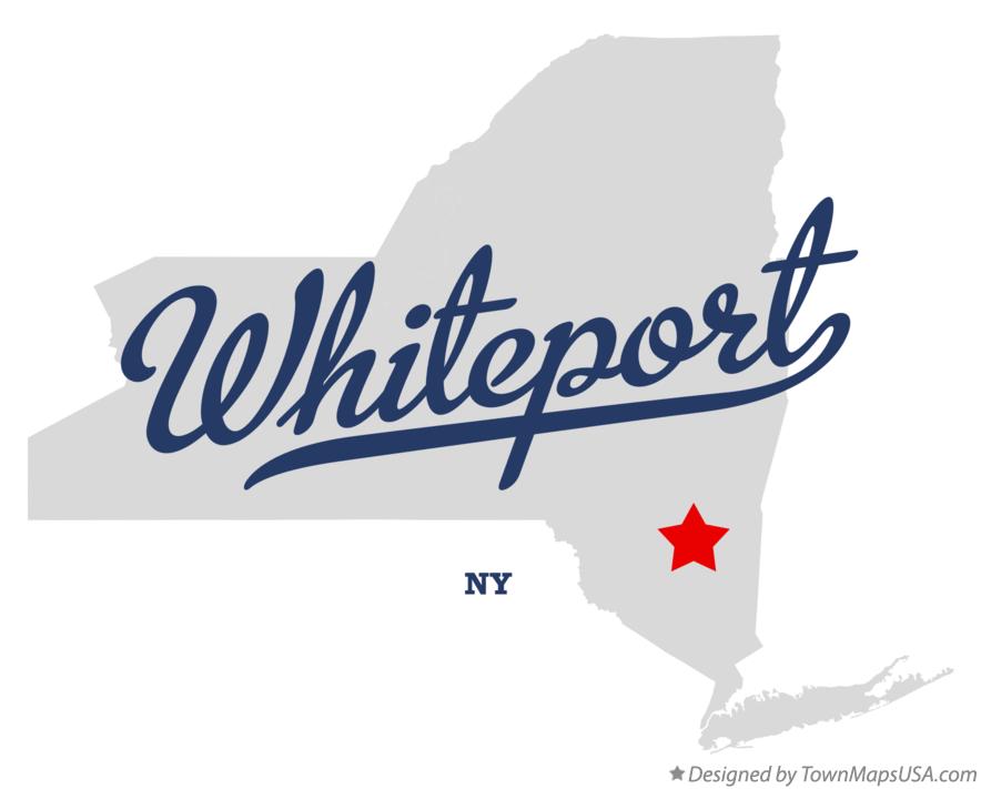 Map of Whiteport New York NY