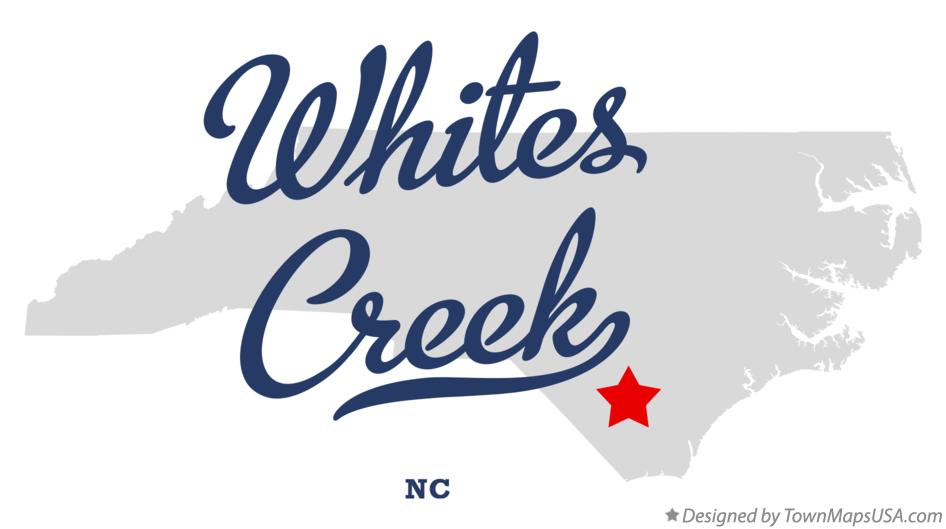 Map of Whites Creek North Carolina NC