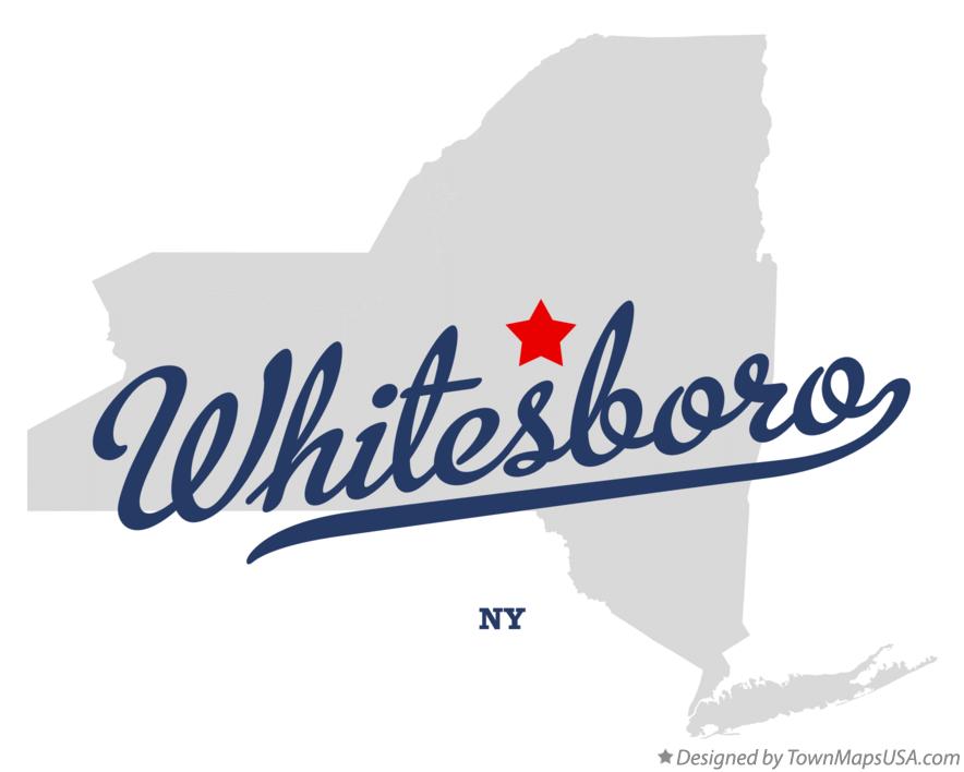 Map of Whitesboro New York NY