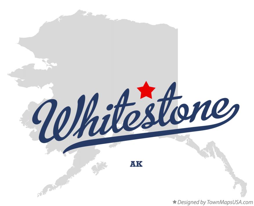 Map of Whitestone Alaska AK