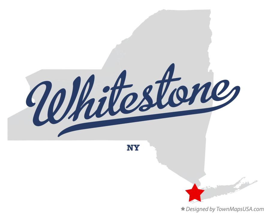 Map of Whitestone New York NY