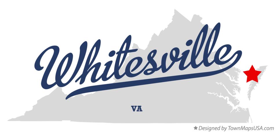 Map of Whitesville Virginia VA