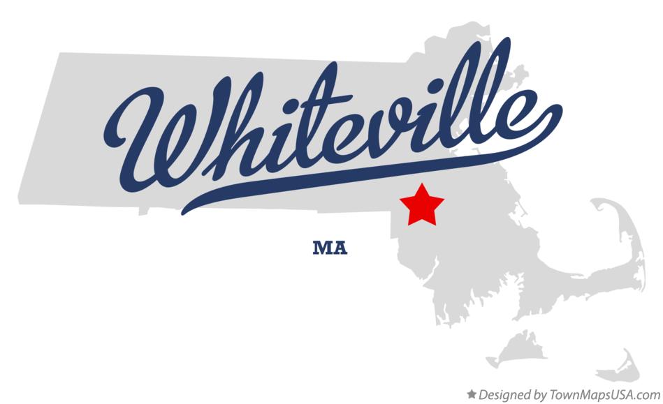 Map of Whiteville Massachusetts MA