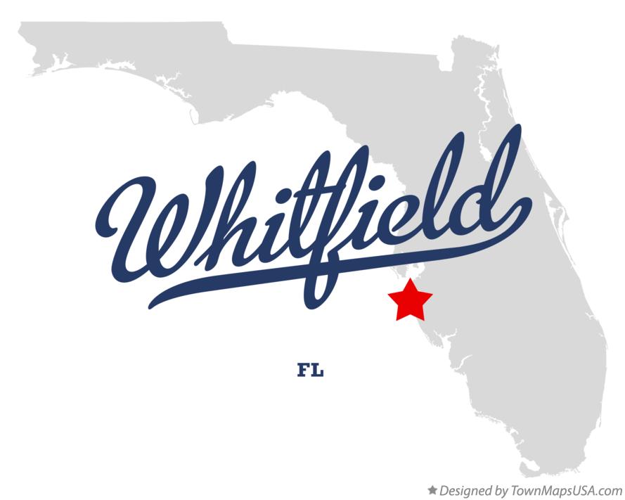 Map of Whitfield Florida FL