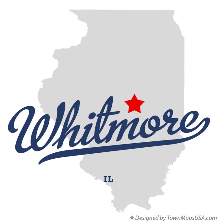 Map of Whitmore Illinois IL