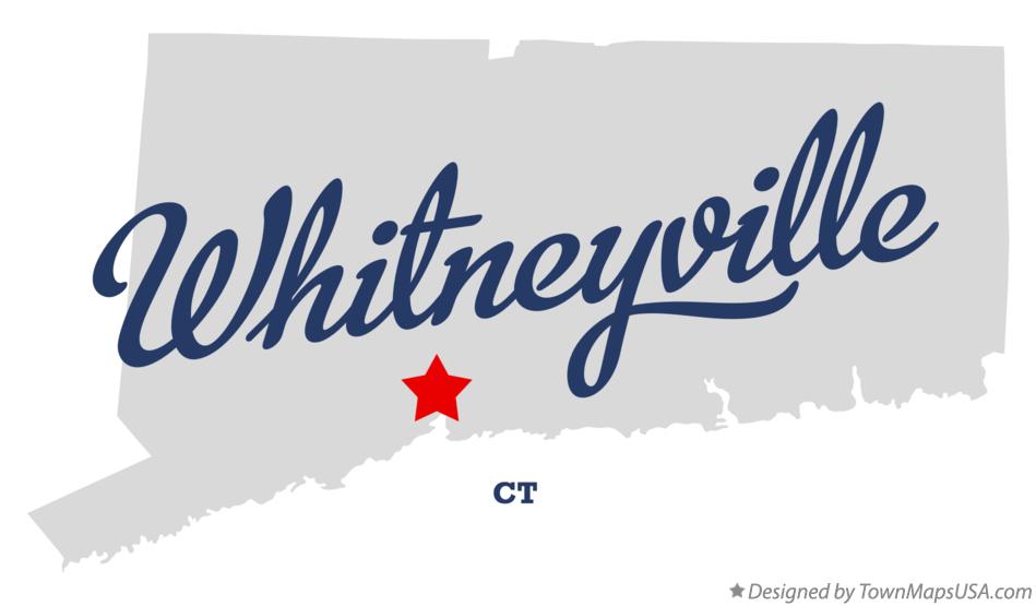 Map of Whitneyville Connecticut CT