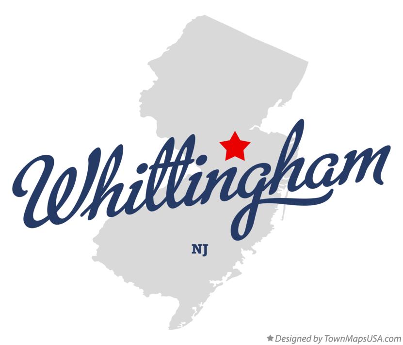 Map of Whittingham New Jersey NJ