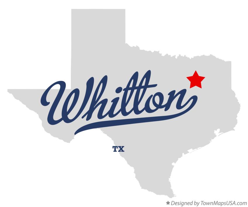 Map of Whitton Texas TX