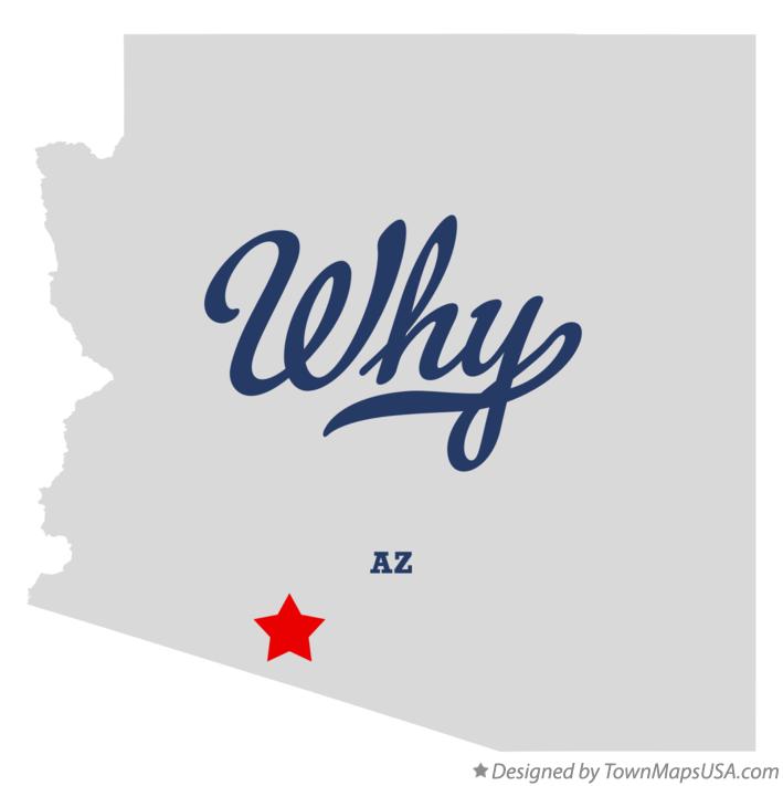 Map of Why Arizona AZ