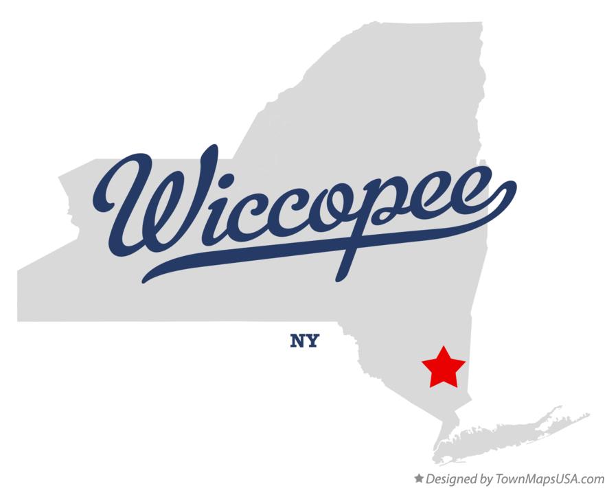 Map of Wiccopee New York NY