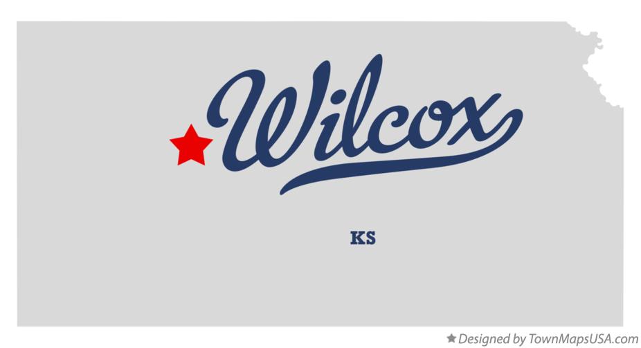 Map of Wilcox Kansas KS
