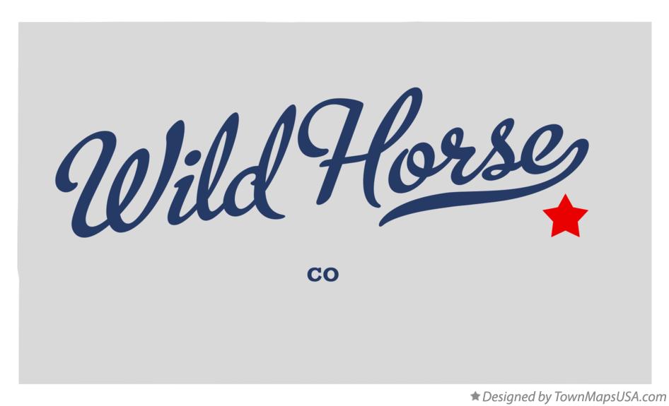 Map of Wild Horse Colorado CO
