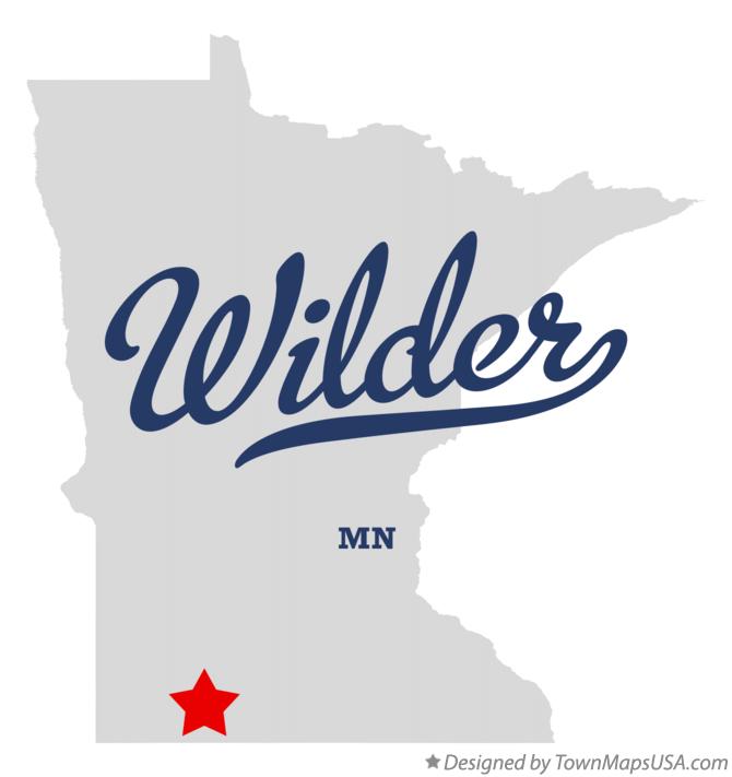 Map of Wilder Minnesota MN