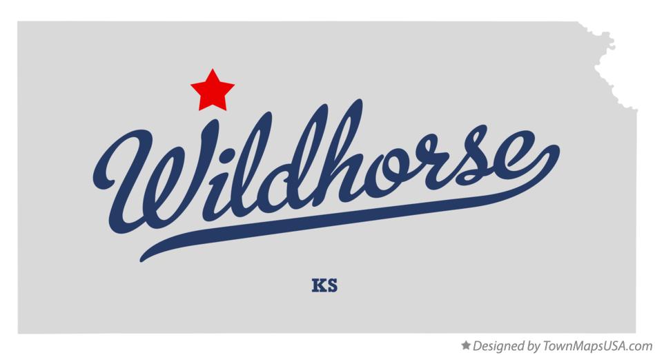 Map of Wildhorse Kansas KS
