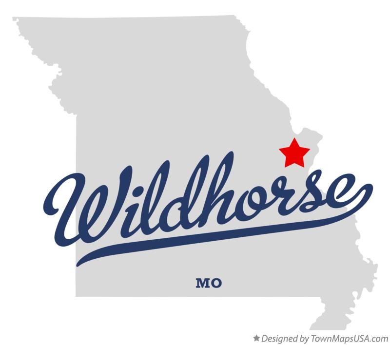 Map of Wildhorse Missouri MO