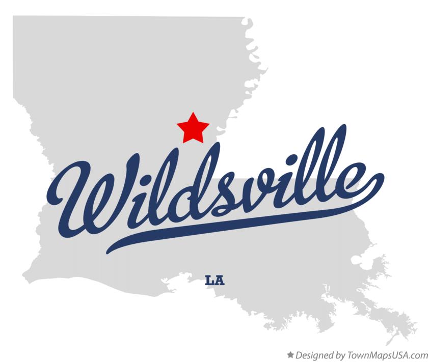 Map of Wildsville Louisiana LA
