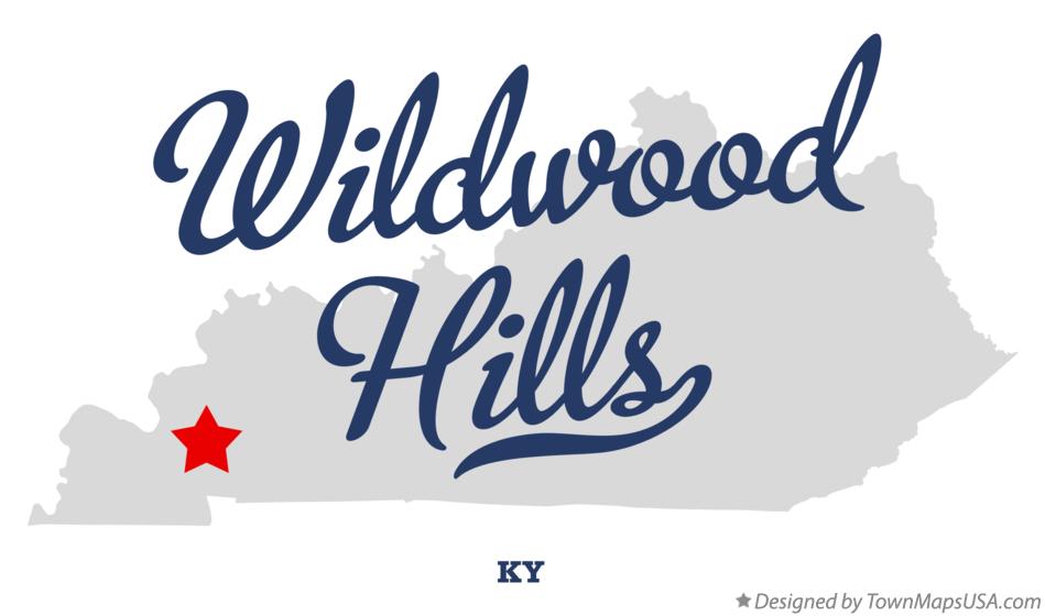 Map of Wildwood Hills Kentucky KY