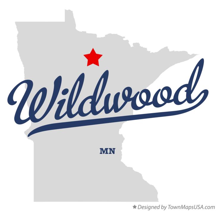 Map of Wildwood Minnesota MN