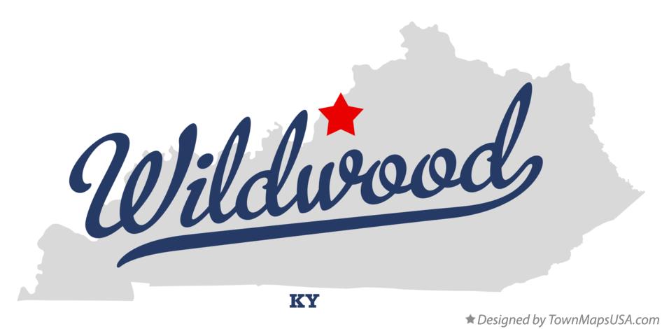 Map of Wildwood Kentucky KY