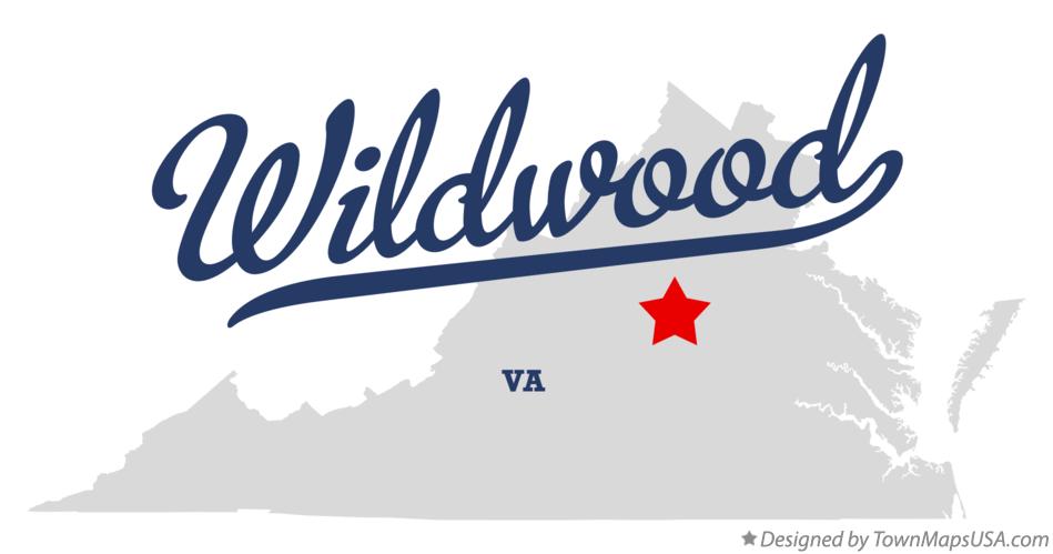 Map of Wildwood Virginia VA