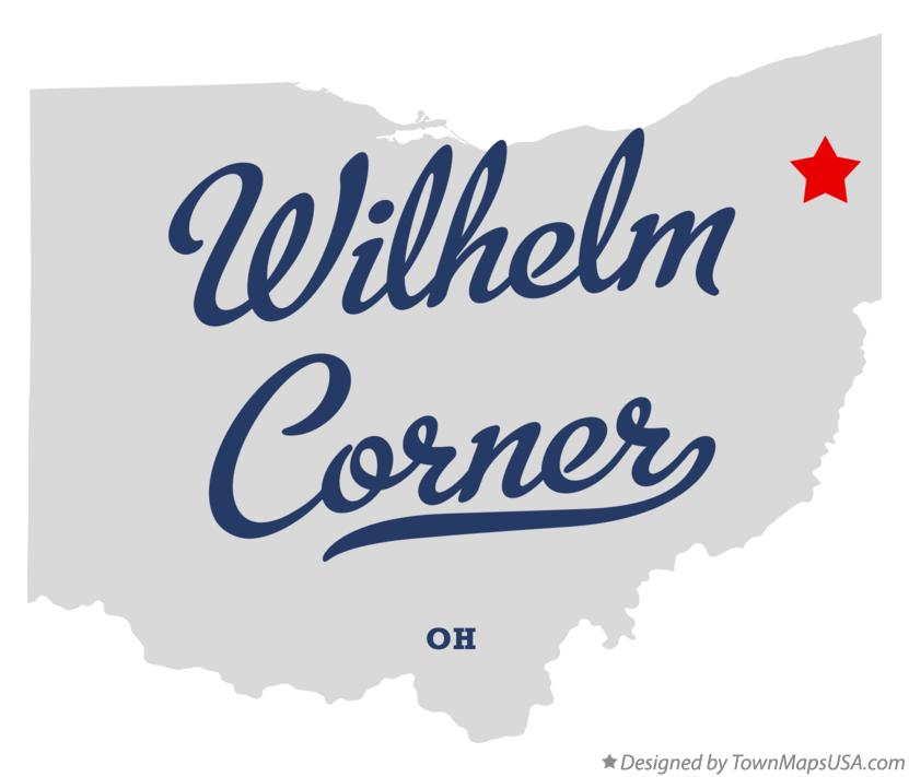 Map of Wilhelm Corner Ohio OH