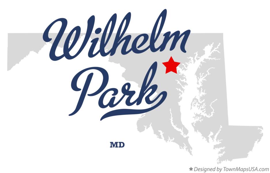 Map of Wilhelm Park Maryland MD