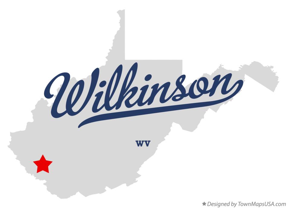 Map of Wilkinson West Virginia WV