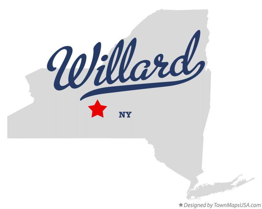 Map of Willard New York NY