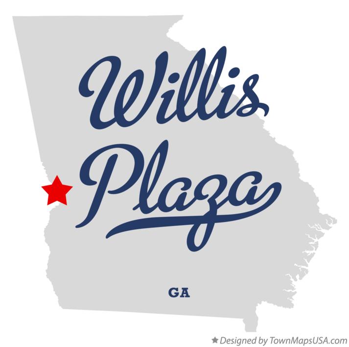 Map of Willis Plaza Georgia GA
