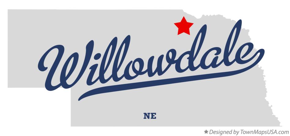 Map of Willowdale Nebraska NE