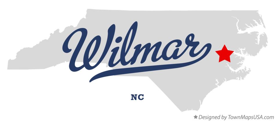 Map of Wilmar North Carolina NC