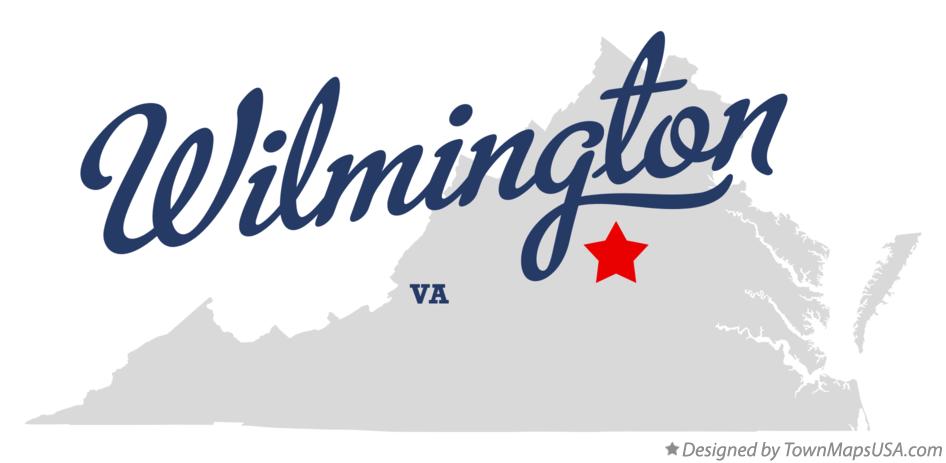 Map of Wilmington Virginia VA