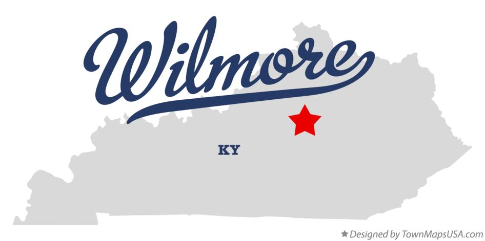 Map of Wilmore Kentucky KY
